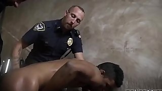 Naked cute boy police and male cops ass gay Suspect on the Run, Gets