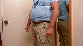 Big Belly in old clothes