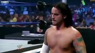 CM Punk brutally FUCKS Jeff Hardy