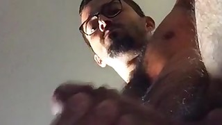 Nerdy daddy bottom POV