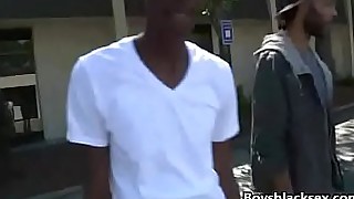 Black Gay Muscular Man Fuck WHite Skinny Boy 20
