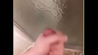 Shower jerk off