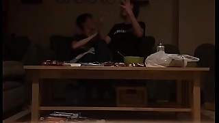 Two Gay Walruses Moshing on a Couch